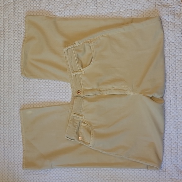 Pilcro Denim - Pilcro Wide Leg,  The Annie Wide-Leg Jeans Beige, Anthropology,  Size 32